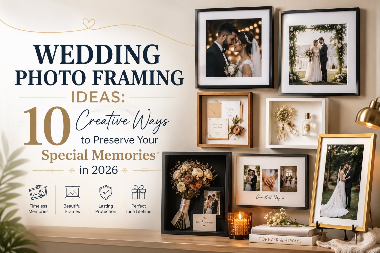 Wedding Photo Framing Ideas: 10 Creative Ways to Preserve Your Special Memories